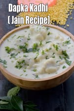 Dapka Kadhi ( Jain Recipe), Jain Recipes
