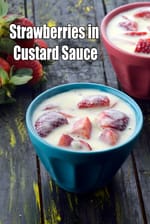 Strawberries in Custard Sauce recipe