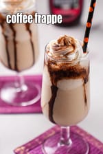 coffee frappe recipe | cold coffee frappe | Indian coffee frappe using ice cream |