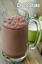 choco shake | dark chocolate shake | homemade choco shake | kids chilled chocolate drink |