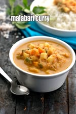 malabari curry recipe | veg malabar curry | South Indian malabari curry |