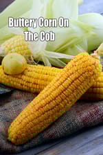 Buttery Corn On The Cob Microwave Recipe |  Quick Microwave Corn Cob | Kids Buttered Corn Cob |