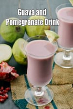 Guava and Pomegranate Drink |  Peru Aur Anar ka Juice | Peru Aur Anar Sharbat |