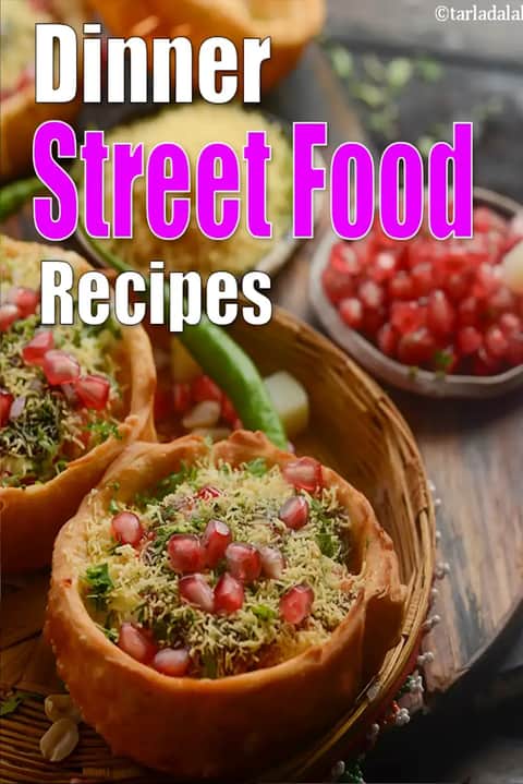 Indian Dinner Street Food