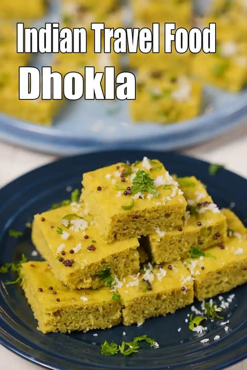 Indian Travel Food Dhokla