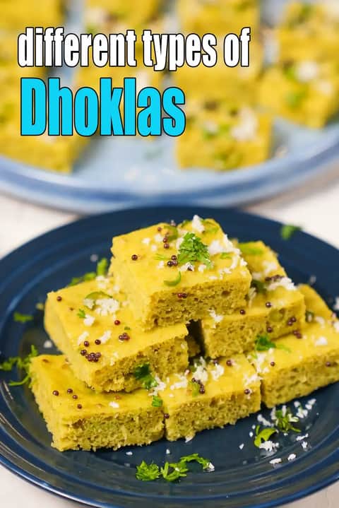 different types of dhoklas
