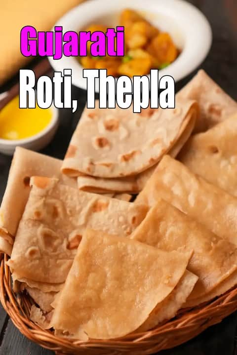 Gujarati Roti, Thepla recipe collection
