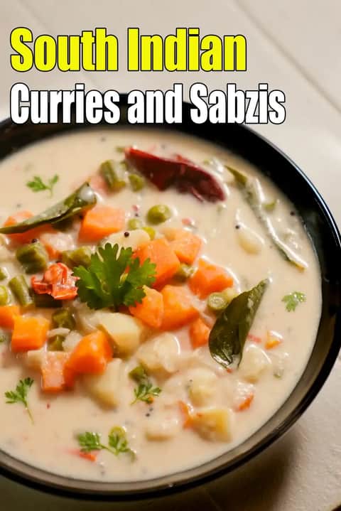 South Indian Curries / Sabzis