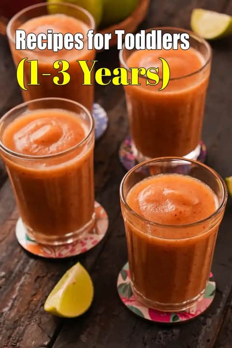 Recipes for Toddlers (1-3 Years)
