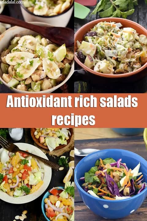 Antioxidant rich Indian Salads