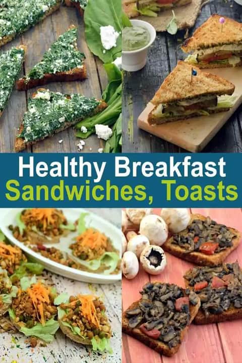 Healthy Breakfast Sandwiches