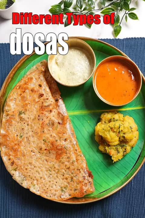 Different Types of Dosa