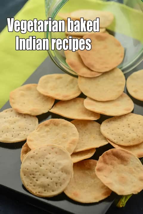 Vegetarian baked Indian recipes