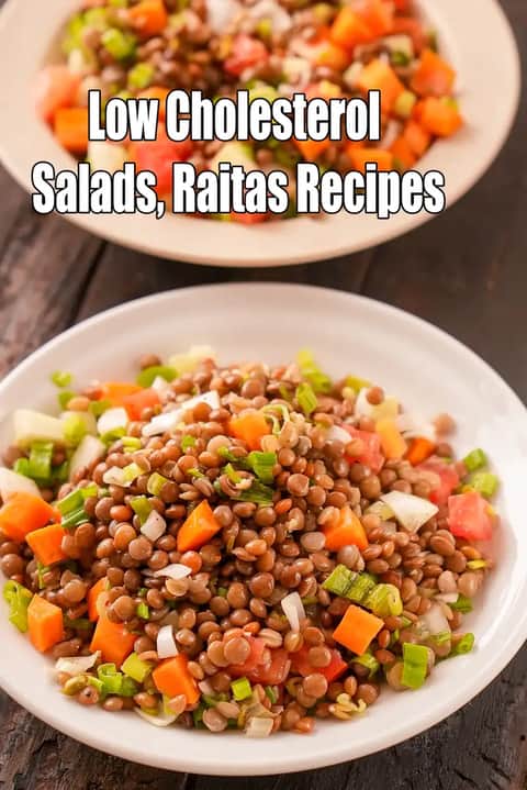 Low Cholesterol Salads, Raitas