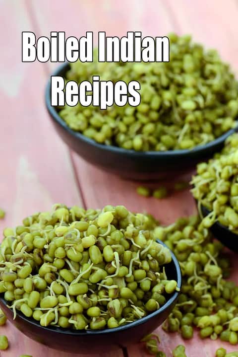 Boiled Indian recipes