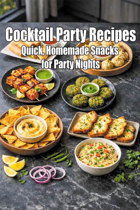 Cocktail Party Recipes Quick Homemade Snacks for Party Nights