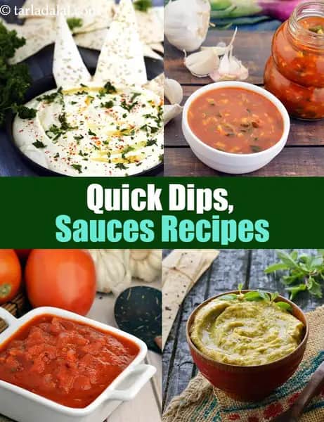 Quick Indian Dips, Gravies &  Sauces
