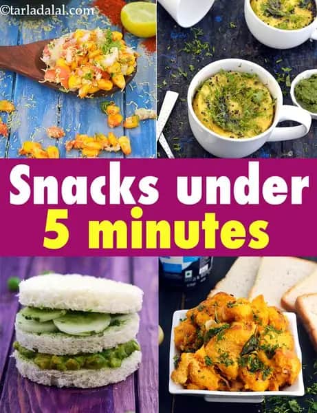 Snacks under 5 minutes