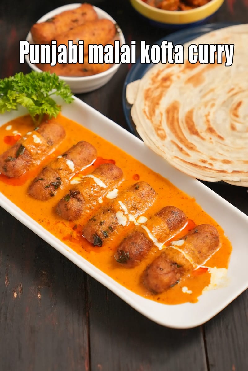 Punjabi malai kofta curry recipe | restaurant style paneer kofta gravy | creamy kofta balls curry | | Tarla Dalal
