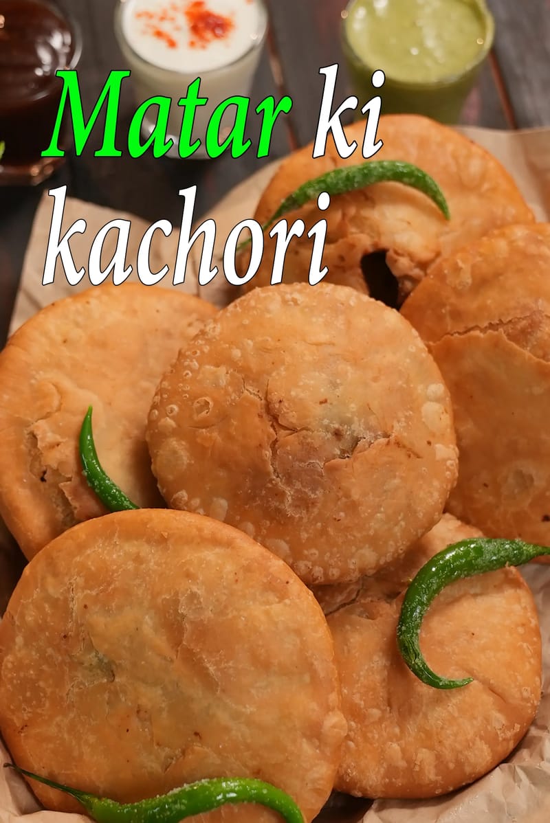Matar ki kachori recipe | Rajasthani vatana kachori | green peas kachori | | Tarla Dalal
