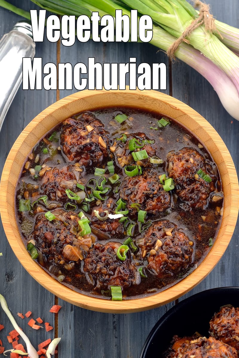 Vegetable Manchurian ( Easy Chinese Recipe ) | Tarla Dalal