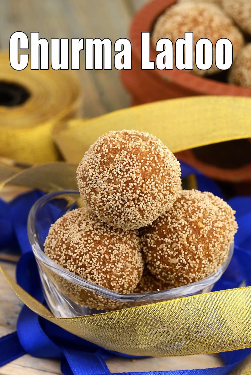 Churma ladoo recipe | Rajasthani churma ladoo | atta churma ladoo | | Tarla Dalal