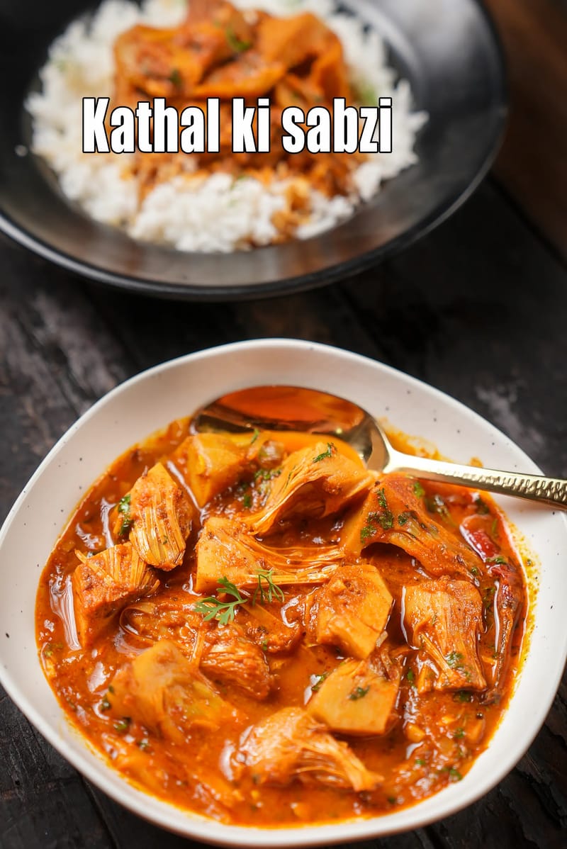 Kathal ki sabzi recipe | jack fruit curry | kathal masala | | Tarla Dalal