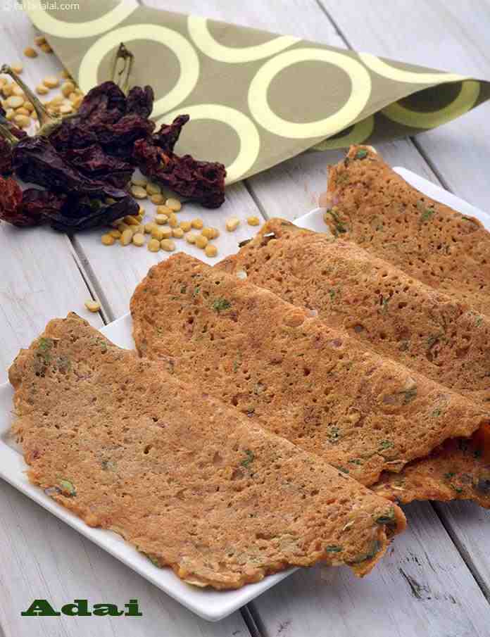 Adai, Protein Rich Adai Recipe | Tarla Dalal