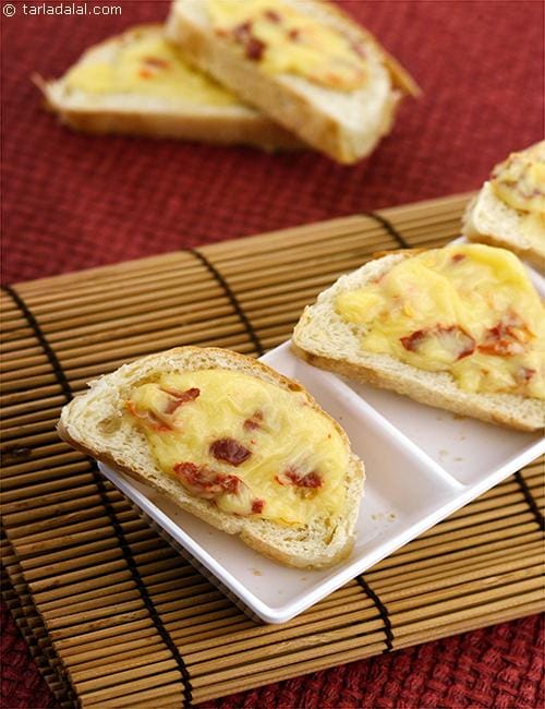 Chilli Cheesy Roll recipe, Mexican Recipes | Tarla Dalal