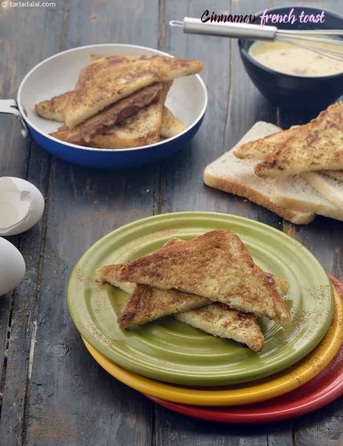 Cinnamon French Toast | Tarla Dalal