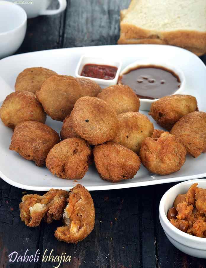 Dabeli Bhajiya | Tarla Dalal