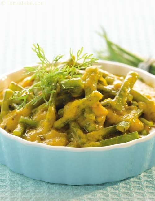 Gavar Pumpkin Vegetable | Tarla Dalal