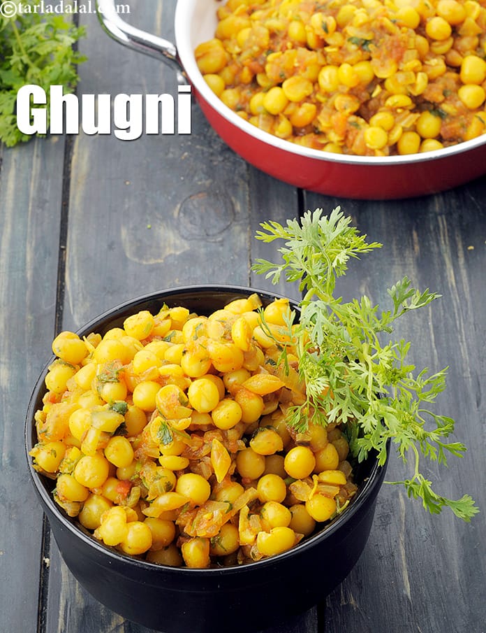 Ghugni recipe | methi ghugni | healthy Bengali ghugni | Bengali snack | | Tarla Dalal