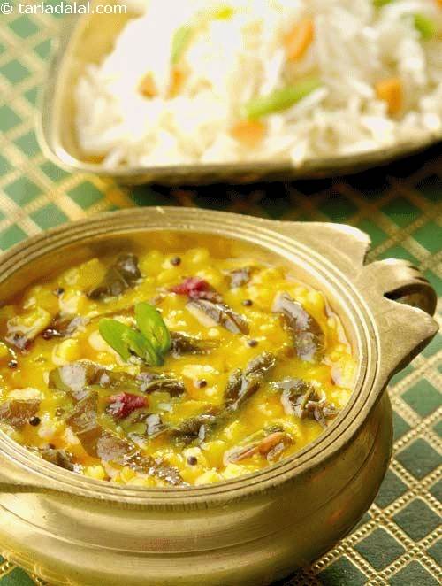 Gongura Pappu ( Know Your Green Leafy Vegetables ) | Tarla Dalal