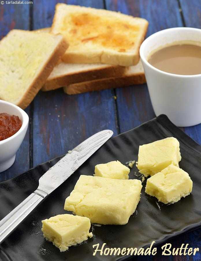 Homemade Butter | Tarla Dalal