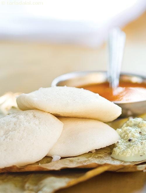 Idli ( Mumbai Roadside Recipes) | Tarla Dalal
