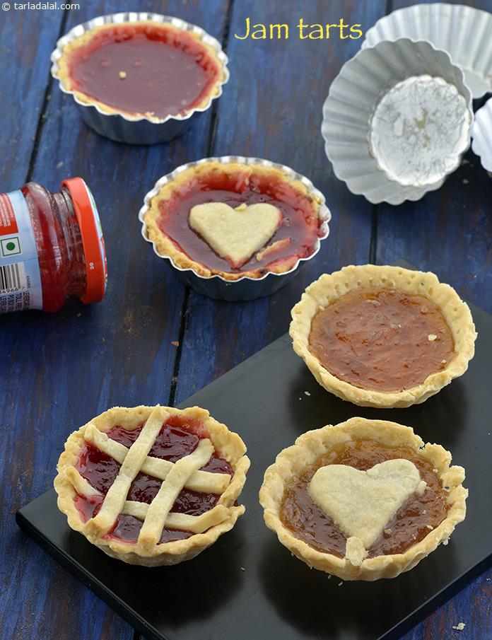 Jam Tarts ( Cooking with Kids) | Tarla Dalal