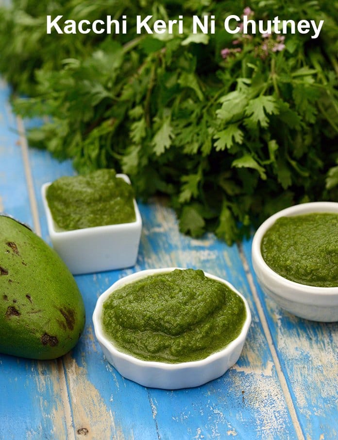 Kachi keri ni chutney | raw mango chutney | Gujarati kachi keri chutney | | Tarla Dalal