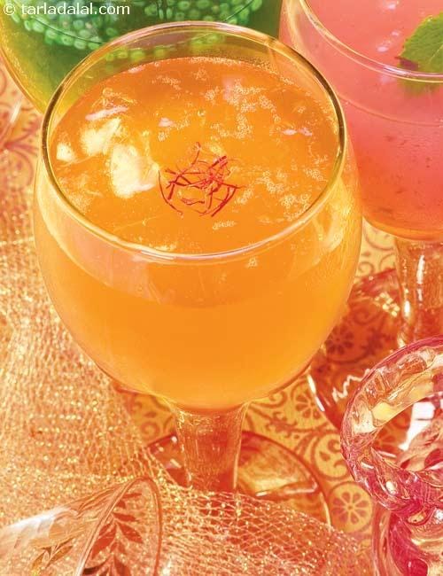 Kesar Chandan Sherbat | Tarla Dalal