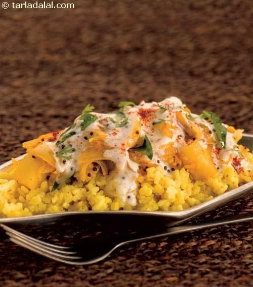 Khichadi Bake | Tarla Dalal