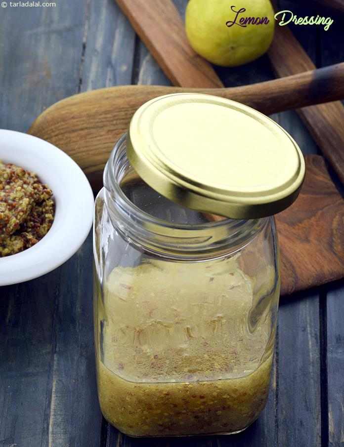 Lemon Dressing | Tarla Dalal