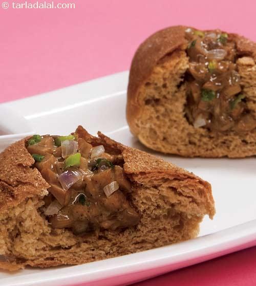 Mushroom Croustadas ( Healthy Starter Recipe ) | Tarla Dalal