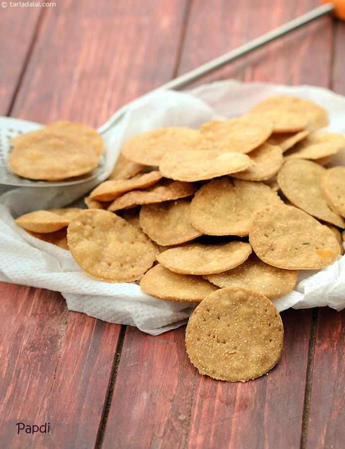 Papdi ( For Chaat) | Tarla Dalal