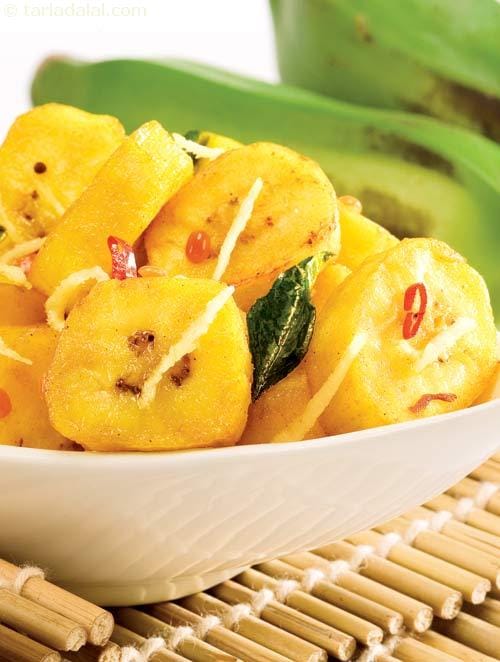 Plantain Errisery | Tarla Dalal