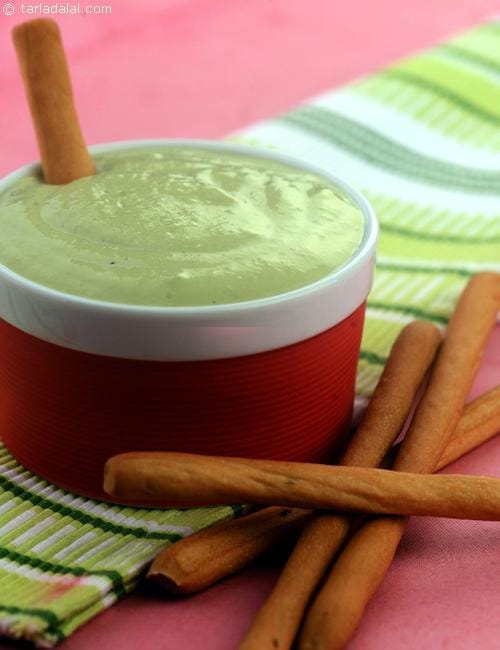 Quick Asparagus Dip | Tarla Dalal