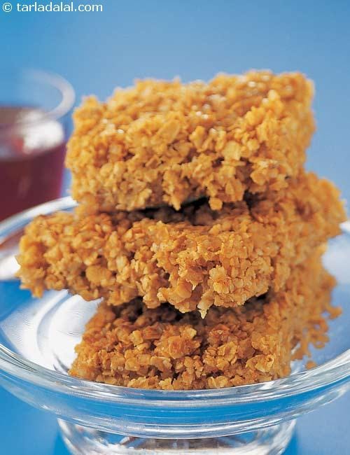 Rich Flapjacks | Tarla Dalal