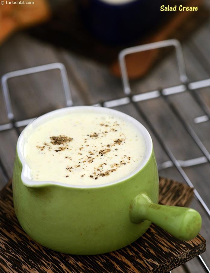 Salad Cream ( Salad Dressing) | Tarla Dalal