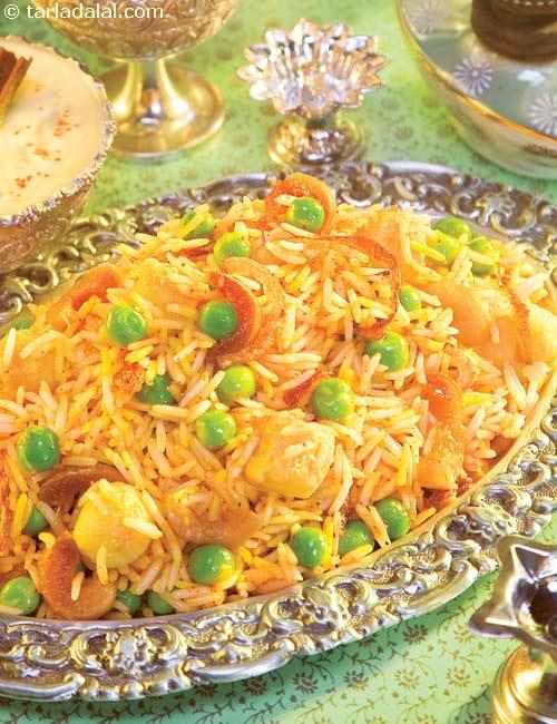Shahi Pulao ( Mughlai Khana) | Tarla Dalal