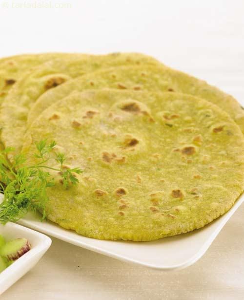 Soya Tur Dal Roti | Tarla Dalal