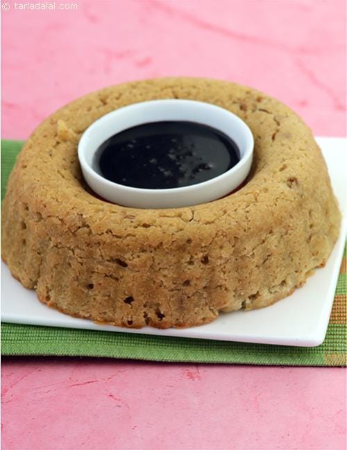 Spiced Walnut Cake Ring | Tarla Dalal